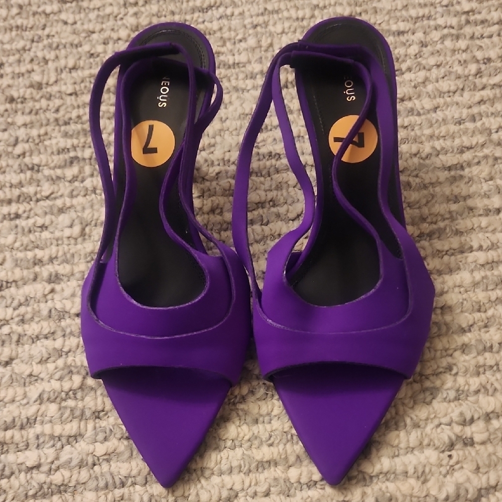NEOUS Petra Sandal X Lycra Purple Size 7